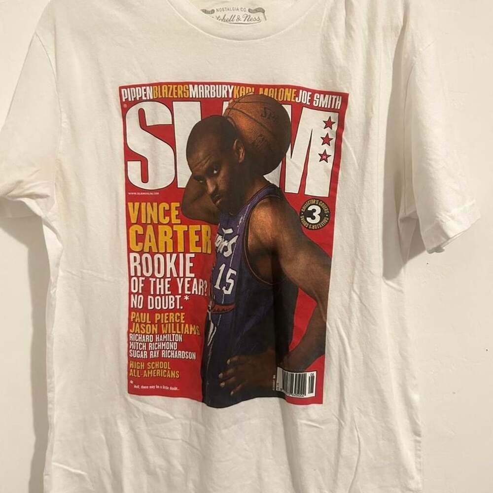 Mitchell & Ness Vince Carter Slam Magazine T-Shirt Size L